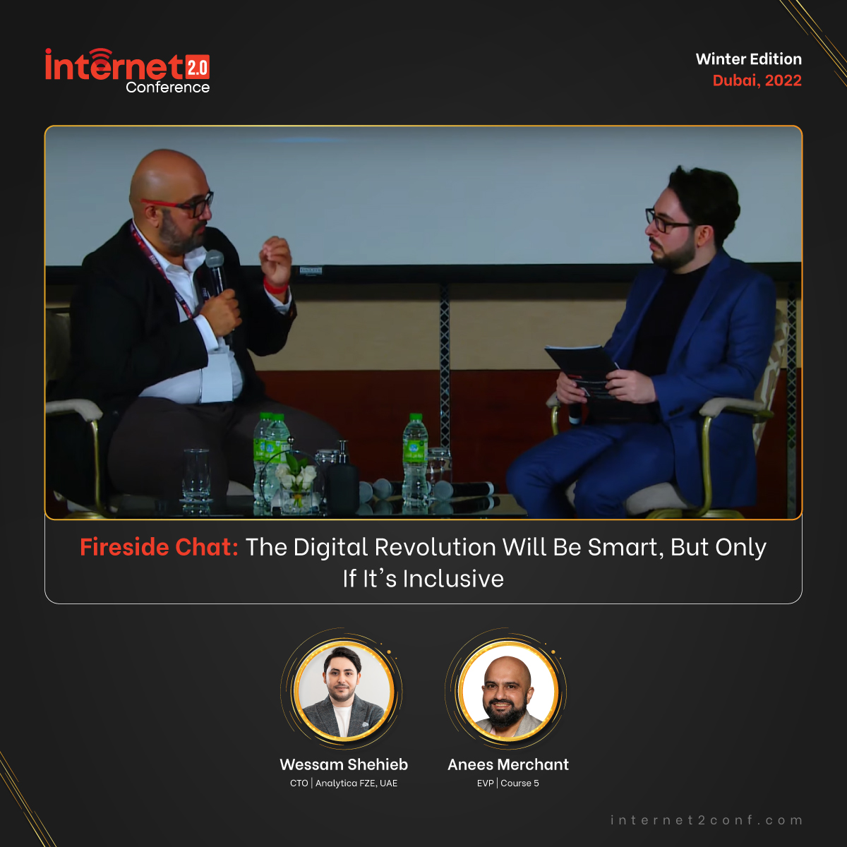 internet2conf's tweet photo. By means of this session, the panelists will throw light on the importance of ensuring that everyone can enjoy the benefits of being digitally savvy, no matter their age, gender, race, or ability level.
#internet2conf #internetconference #fireside #dubai #digital https://t.co/5kVHm4J5q4