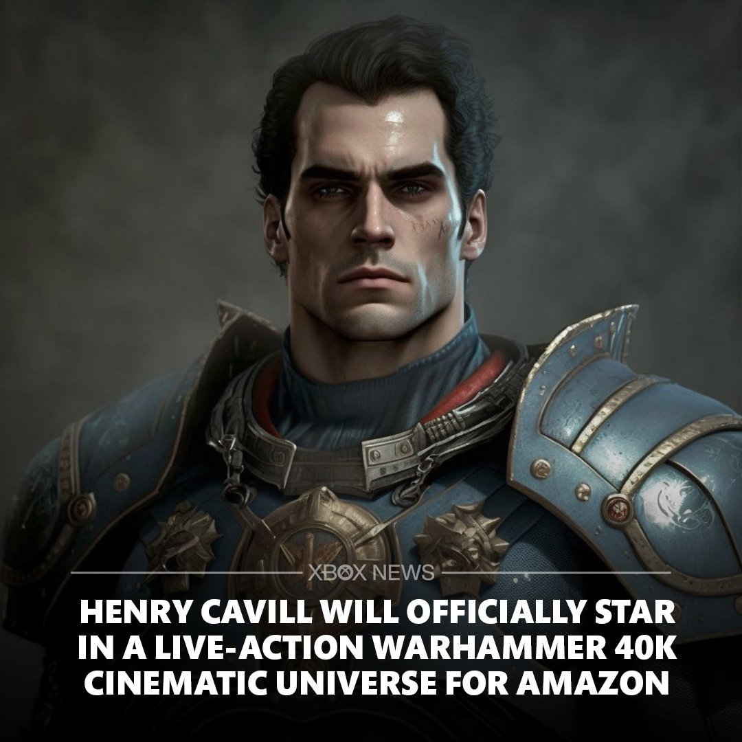 Henry Cavill to Star in Warhammer 40,000 from  Studios