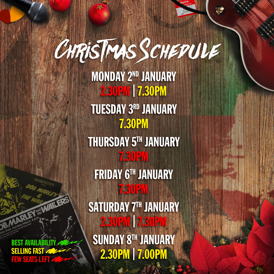 Get up and get down to the Lyric Theatre this Christmas 🎁 Come and jam with us this festive season #GetUpStandUp