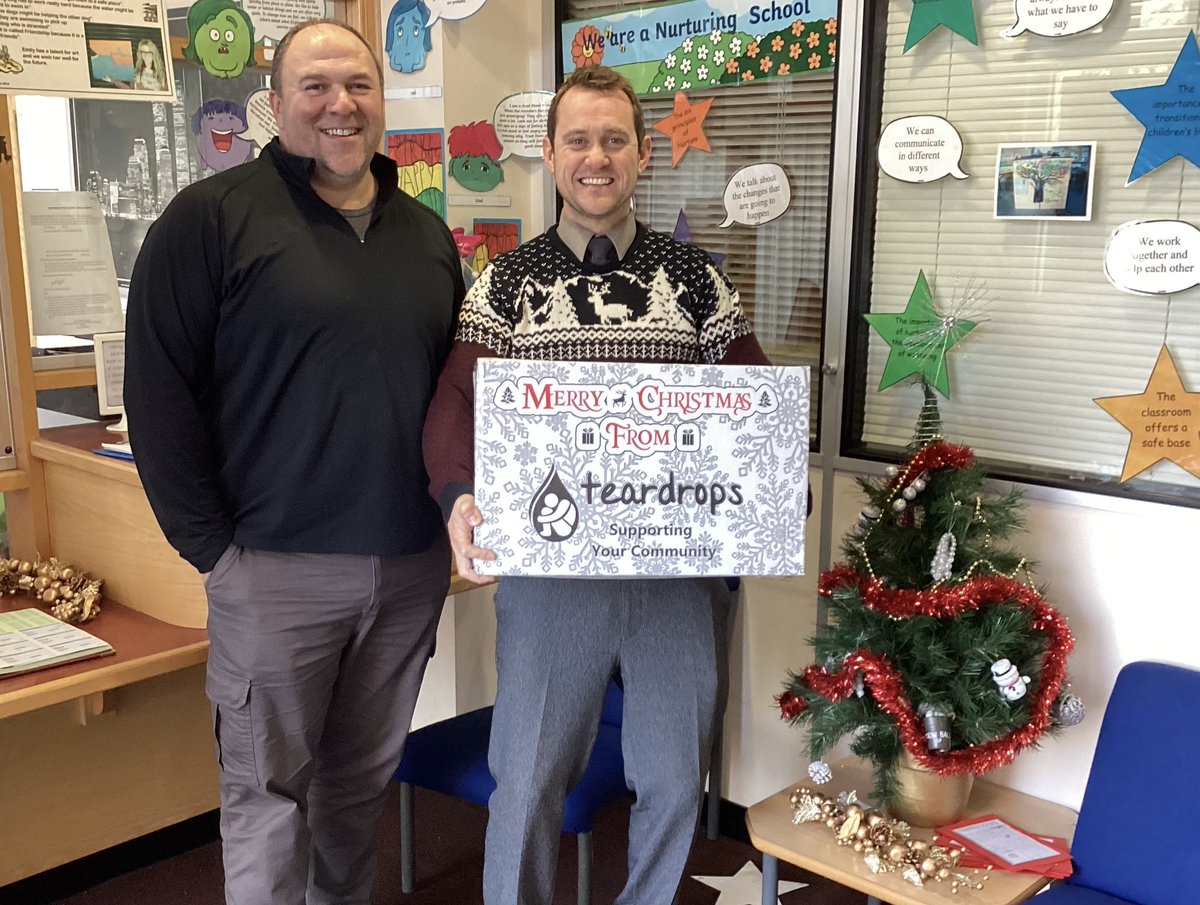 Thank you so much to <a href="/TeardropsOrgUK/">Teardrops Supporting Your Community</a> for donating family Christmas hampers this festive period.