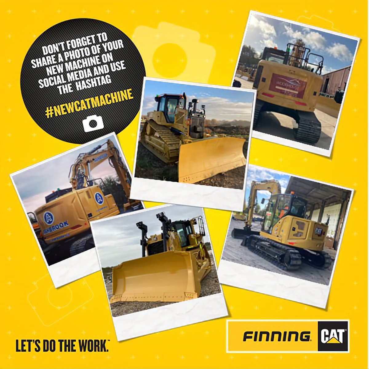 FinningNews's tweet photo. It’s been a while, but we are back with our round-up of #NewCatMachine photos!
💥 Cat® 315 - WODEHOUS LIMITED
💥 Cat 308 Next Gen - REDSTART PROPERTIES LIMITED
💥 Cat D6XE - Brett Aggregates
💥 Cat D8T - @TheWaltersGroup
💥 Cat 325 Next Gen - @ashbrook_ltd https://t.co/hkCD5APwza