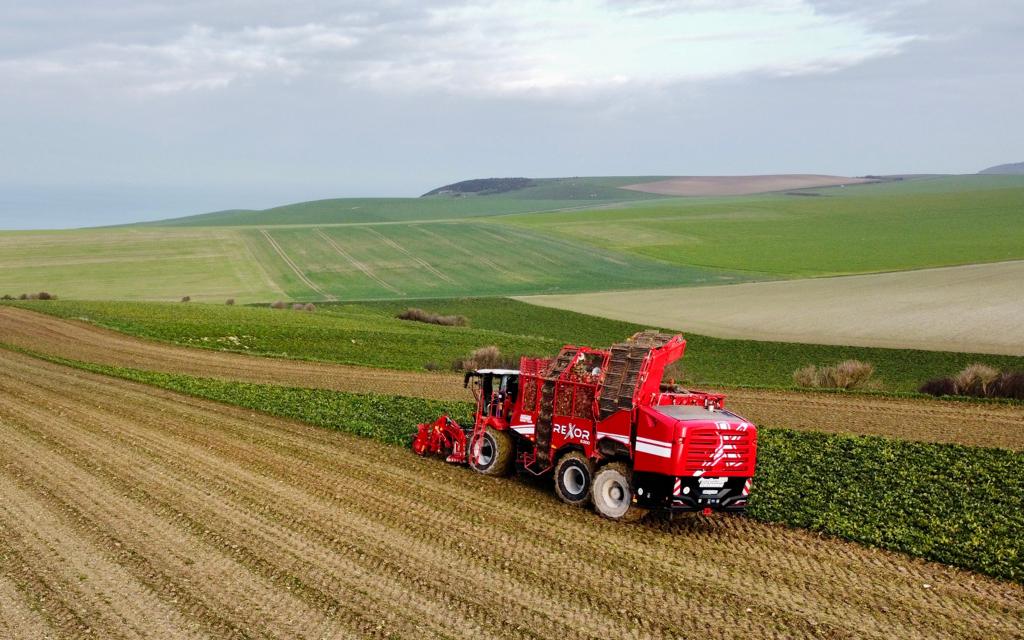GRIMMEGroup's tweet photo. #GRIMMEworldwide 
Impressions of the 2022 beet campaign from France 🇫🇷
#GRIMME #GRIMMEGroup #REXOR #sugarbeet  #beetharvest #beet #harvester #beetharvester #agriculture #france #Frankreich https://t.co/kjwE83M7KH