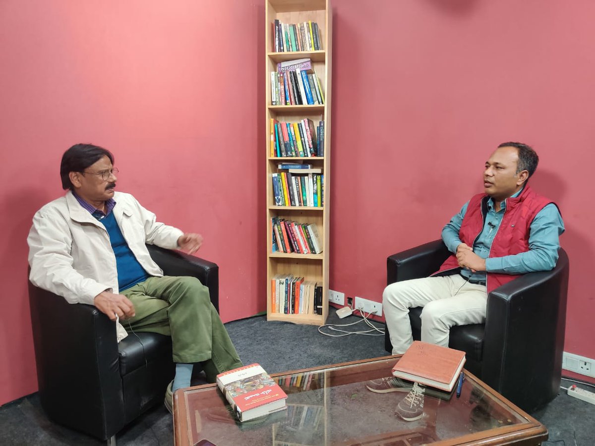 FaiyazWajeeh's tweet photo. #अदबिस्तान में आज ख़ालिद जावेद साहब हमारे मेहमान हुए. 

पूरी बातचीत लेकर जल्द हाज़िर होता हूं. 

#नेमत_ख़ाना #TheParadiseOfFood #KhalidJawed 

फोटो साभार : Dev D Dhondiyal  जी. https://t.co/HW5gyWNR68