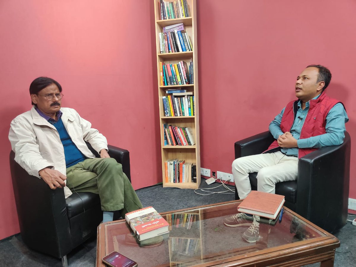 FaiyazWajeeh's tweet photo. #अदबिस्तान में आज ख़ालिद जावेद साहब हमारे मेहमान हुए. 

पूरी बातचीत लेकर जल्द हाज़िर होता हूं. 

#नेमत_ख़ाना #TheParadiseOfFood #KhalidJawed 

फोटो साभार : Dev D Dhondiyal  जी. https://t.co/HW5gyWNR68