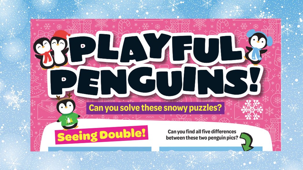 There's plenty of #puzzles in the latest issue of Animals and You to keep kids busy - help a penguin out and get your paws on a copy today! 🐧