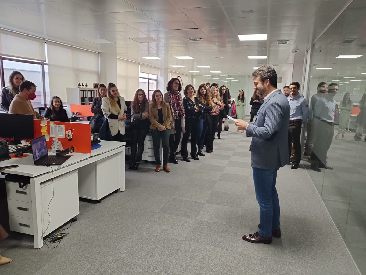 Siempre es importante parar y disfrutar de un momento juntos y en equipo.