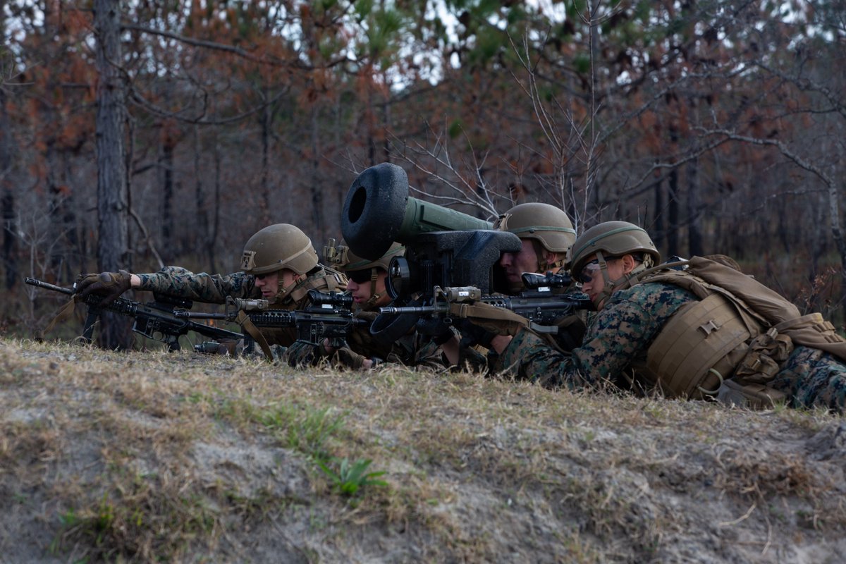 MARFORCOM's tweet photo. #Marines engage in live fire exercises at Marine Corps Base Camp Lejeune, #NorthCarolina. This demonstrated #training capabilities of Range Training Area Management (#RTAM).
(#USMC photos by Cpl. Tanner Bernat)
#WeHaveTheWatch #HomelandDefense #MarineCombatArms #AnyClime https://t.co/rbDnb19OZy