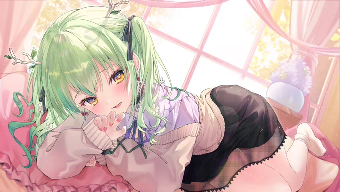 HololiveENのセレス・ファウナさん(@ ceresfauna)の動画用イラストを描かせていただきました#FineFaunart 