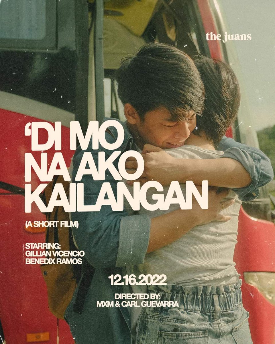 itsEyySee's tweet photo. Mga beh @TheJuans_BAND remind ko lang, magpa-PASKO na oh! Ba't naman nananakit? Hali kayo!! Usap tayo?? 🙃

Kudos to the team 🫶😍🤗 Watch "'Di mo na ako kailangan'" on YT Now!! 🫶
@rjscruz_ @carlguevarra09 @JapsMendoza
@ChaelAdriano
@TheJuans_BAND 
#DiMoNaAkoKailanganSongFilm https://t.co/hsLoitWfWL