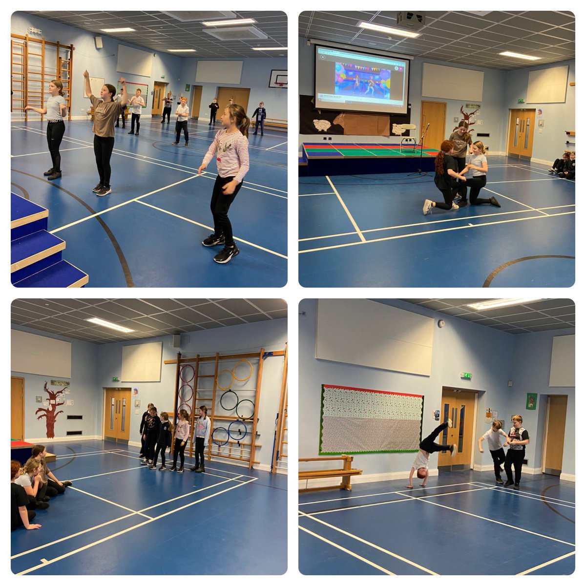 MrsEastonanto's tweet photo. In P.E. yesterday we made up dances and practised party dances for the Christmas parties next week 💃 🕺 @MrsMcManusanto https://t.co/eujcSoghqM
