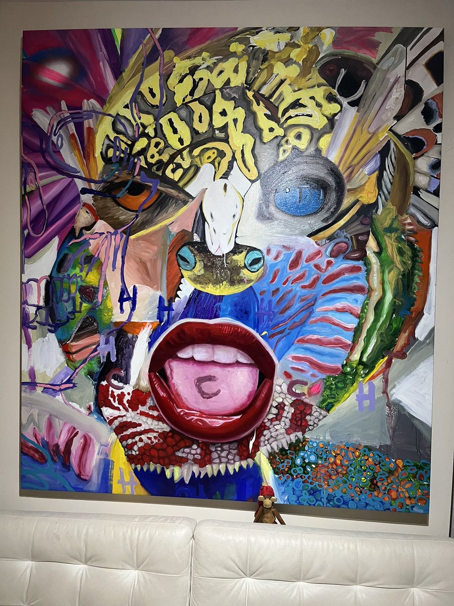 EverymanGallery's tweet photo. Spot #elfontheshelf2022 #one_painting_a_day Flavio Rossi, acrylic on canvas 🌸@EverymanGallery #acrylicpainting #originalart https://t.co/9QGsq9St5b