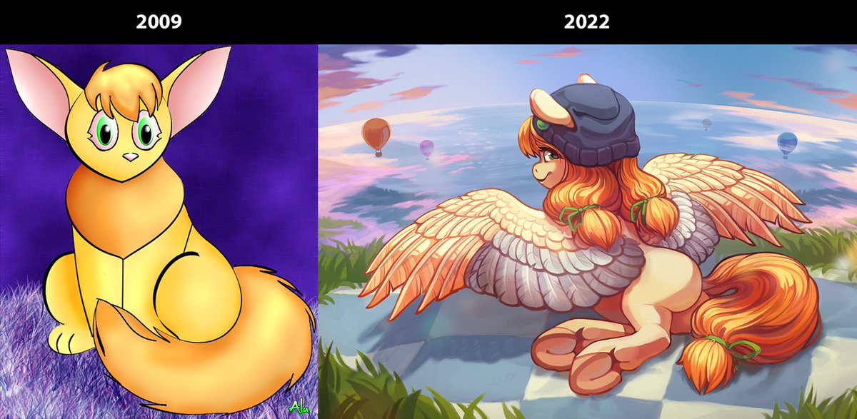 #SkillNotTalent 2009 vs 2022

I am not a quick learner. Art has never been and still not easy for me. But my will of creativity is stronger than that.🤘