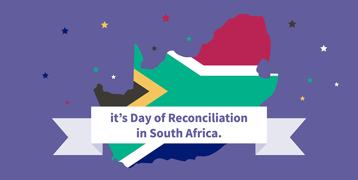 Wishing our South African colleagues a time of connection and peace on this Day of Reconciliation.