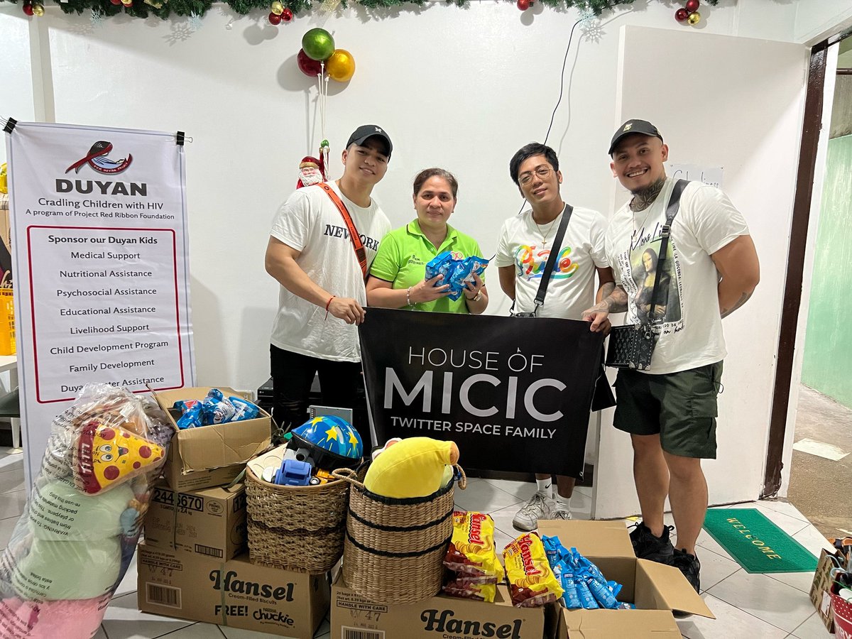akakingsly's tweet photo. DUYAN PROGRAM: SAVING CHILDREN WITH HIV
Duyan Program is a program of the Project Red Ribbon that aims to provide care and support to children with HIV in the Philippines. 🥰🤩❤️ #HOMGivesback https://t.co/mRBE8h7b4U