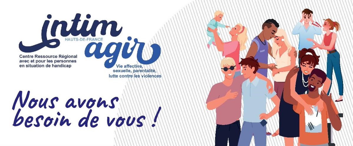 🔎Le Centre de Ressource Régional #Intimagir Hauts-de-France est à la recherche de personnes en situation de handicap souhaitant partager leur expertise d'usage.
Envoyez votre candidature pour le 31 décembre 2022 à intimagir@creaihdf.org 
creaihdf.fr/.../files/anno…