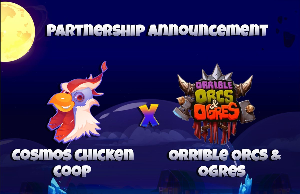 cosmos_coop's tweet photo. 📢Tremble at the magnificence of this partnership🔥

Our partners @OrcTribesOOO will give 5x #WLGiveaway  

To Enter:
1⃣Like,RT, Tag 3fr &amp; Follow both @OrcTribesOOO &amp; @cosmos_coop 
2⃣Drop your Discord Handle
3⃣Must be in Discord https://t.co/u47eDPyCW3

72H

#NFT #NFTs #Giveaway https://t.co/sixNZz1Es4