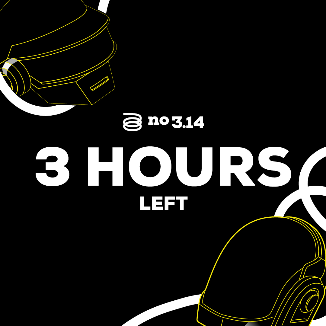 🥫 ⁿᵒ 3.14 VIP SALE 3 HOURS LEFT 🥫

📅VIP Mint Date: 18 Dec 2022
⏱️Time: 19:30 (UTC+8)
⏳Sale Duration: 24 Hours
🔢Max. no. of mint: 3 pcs
💲VIP mint price: 0.035 ETH

Find Our Mint Site on DC ▶️ discord.gg/nrPsB47Dt6

#no314 #NFTs #NFTGiveaway #NFT