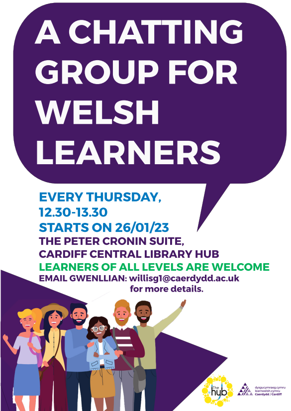 🏴󠁧󠁢󠁷󠁬󠁳󠁿Are you learning Welsh? Maybe you don’t have enough of a chance to practice? Join us for our new Welsh Conversation Club, in collaboration with @learncymraeg, starting on Thursday 26th January!