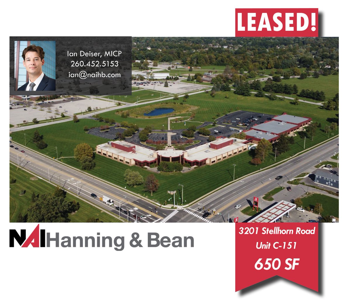 Solution Focused Digital Group will now be in the Northwest Indiana Innovation Center thanks to Ian Deiser, MICP, who represented both tenant and landlord, NIIC. Congrats to all!