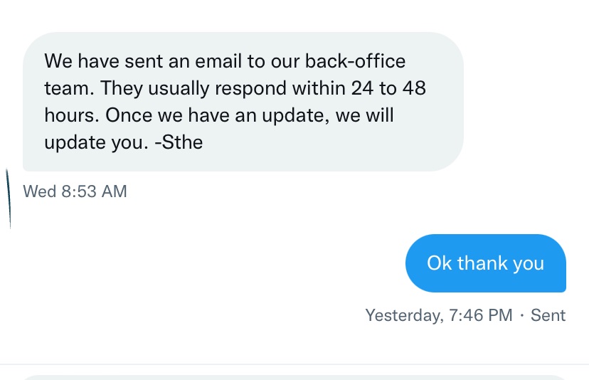 HpcTnurse's tweet photo. @currys Still waiting! https://t.co/H1KgaCxl4J