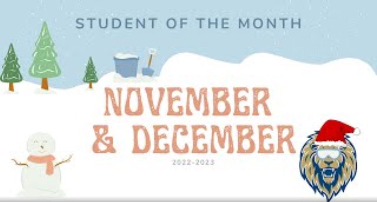 The Students of the Month video for Nov &amp; Dec 2022 is now available.  You can see it and all previous videos at bit.ly/LCHSSOTM

<a href="/LakeCreekHS/">Lake Creek High School</a> <a href="/lions_trw/">Tim Williams</a> <a href="/FlemingInTheDen/">Christie Fleming</a> <a href="/KellyLout/">KLout</a> <a href="/TanyaBrogger/">Tanya Lambert Brogger</a> @MISDCareerTech <a href="/MontgomeryISD/">Montgomery ISD</a>