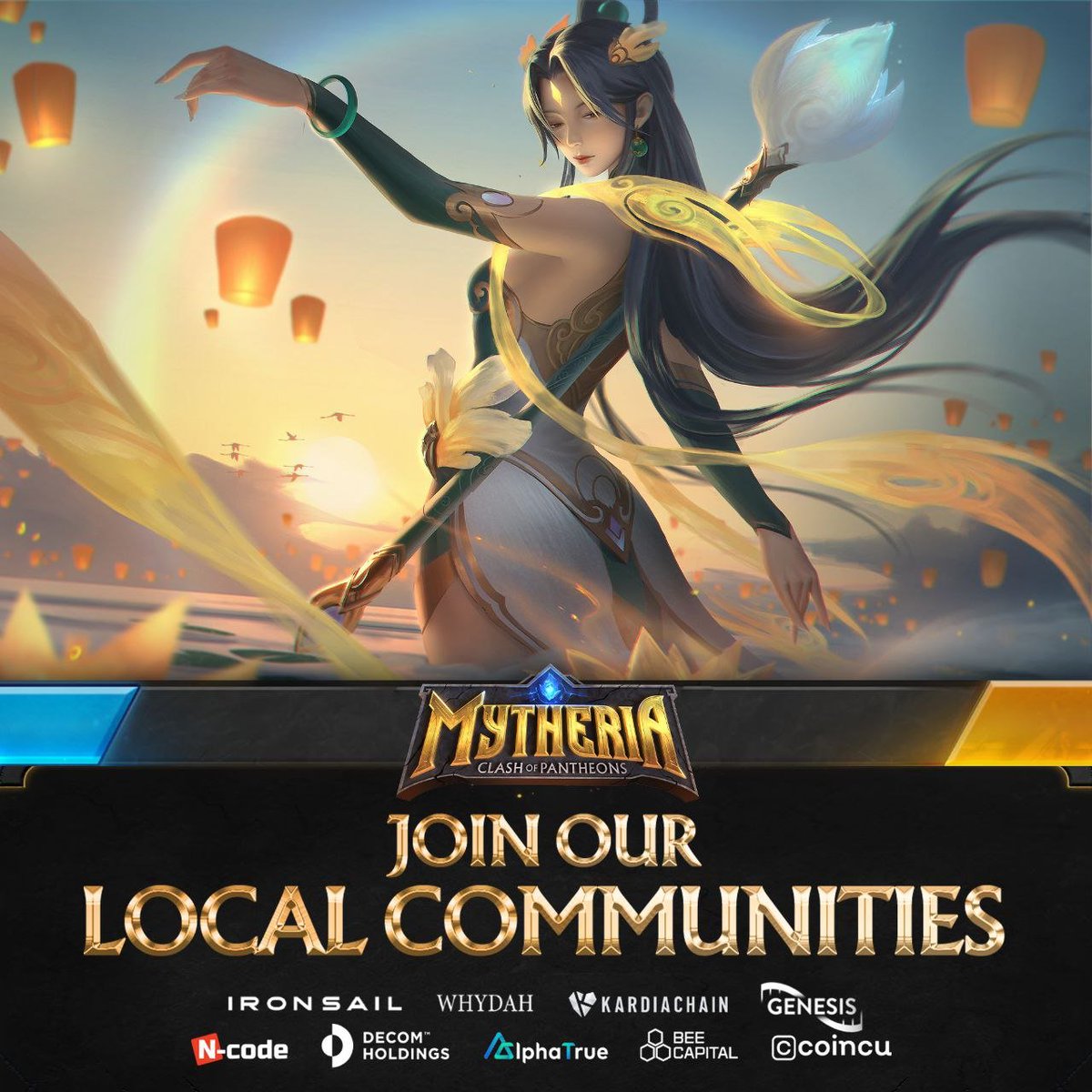 Journey sa Mythical world ng #Mytheria kung saan naghihintay ang karangalan at kaluwalhatian!!

Pasok sa #MytheriaPH 🇵🇭 Community.  

👉 linktr.ee/mytheriaph 

#Demigods experience the gameplay, join the event and win $MYRA 
mytheria.io  ✨