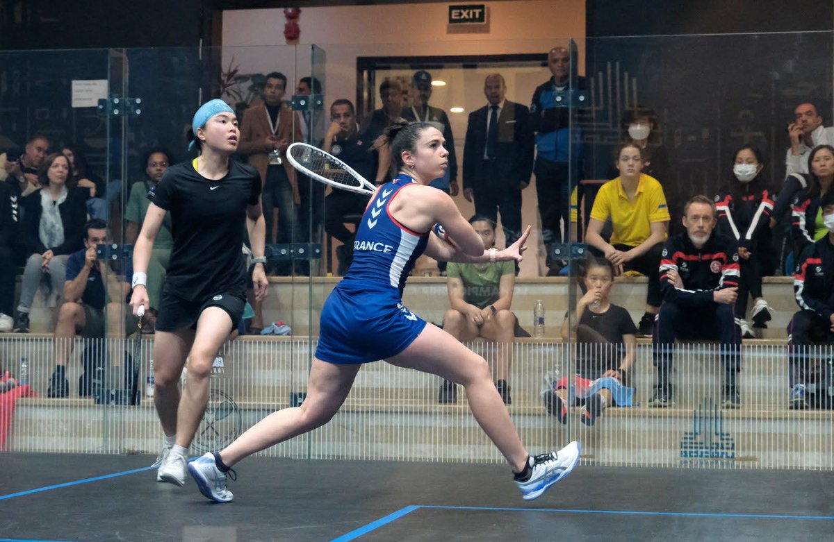FFSquash's tweet photo. [CHAMPIONNAT DU MONDE PAR ÉQUIPE] - LA FRANCE TERMINE SIXIÈME

Dans la rencontre pour la 5ème place, l'équipe de France a été battue par Hong Kong ce midi. Malgré un beau retour, Énora Villard s'est inclinée dans le tie-break du quatrième jeu dans le match décisif.

#WSFWWT https://t.co/yJ5JDw26RF