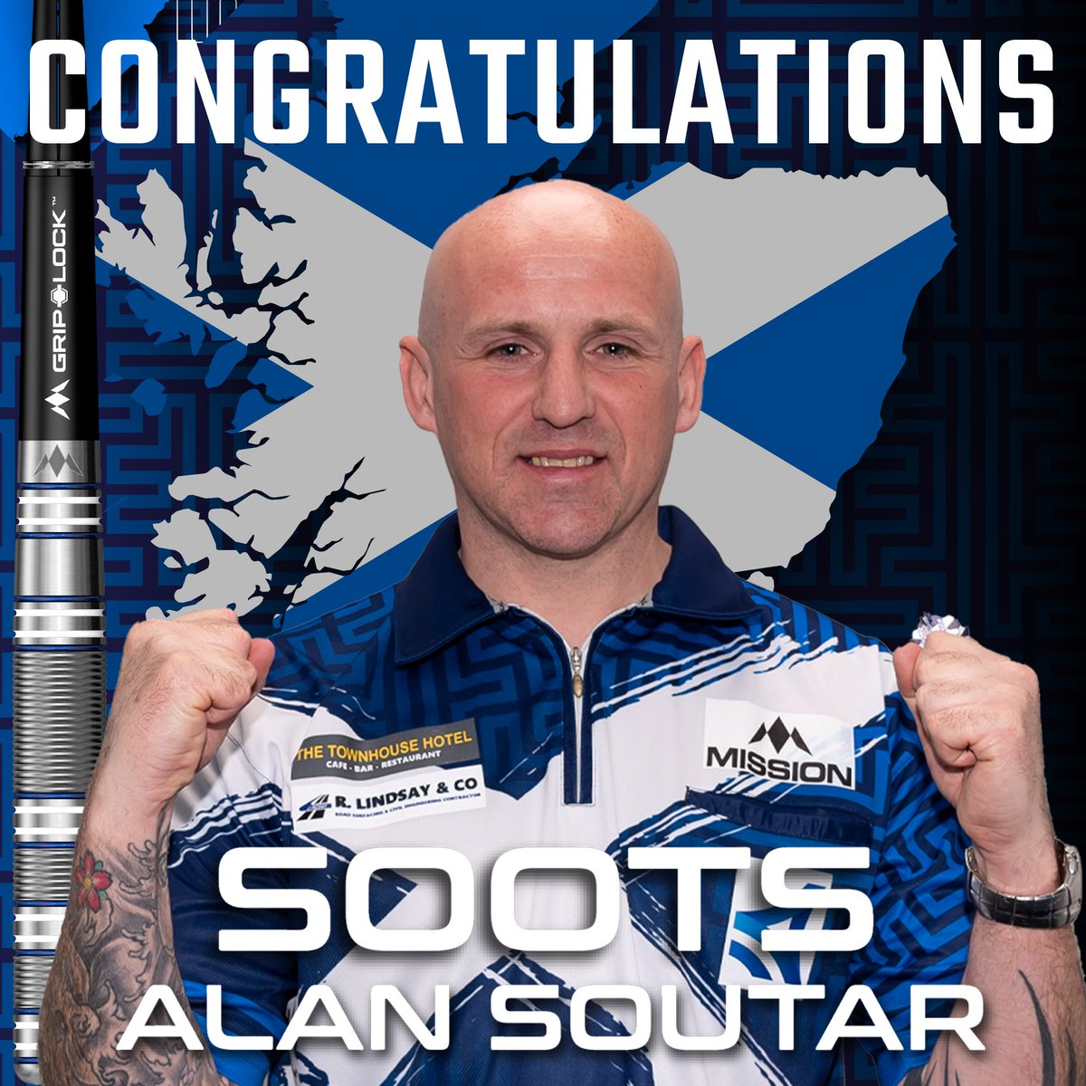 What a start from Team Mission, Alan Soutar wins 3-0 against debutant Mal Cuming. He now plays Darryl Gurney tomorrow in the 2nd round! Well Done <a href="/soots180/">Alan Soutar</a>  it just goes to show " Scotland don't get battered everywhere they go " 😉 #TeamMission #forthewin #scotlandsfinest
