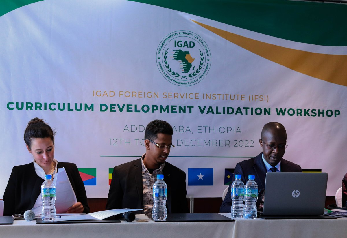ADRESAfrica's tweet photo. ADRES Group team was honoured with the opportunity to design and develop the IGAD Foreign Service Institute website, the training hub, and the platform, which were also validated during the Curriculum Workshop.
#IGADFSI
#AustrianDev
#IPPSHAR
#EUtoAU
https://t.co/ecnOdGGBB2 https://t.co/KaWu927mg2