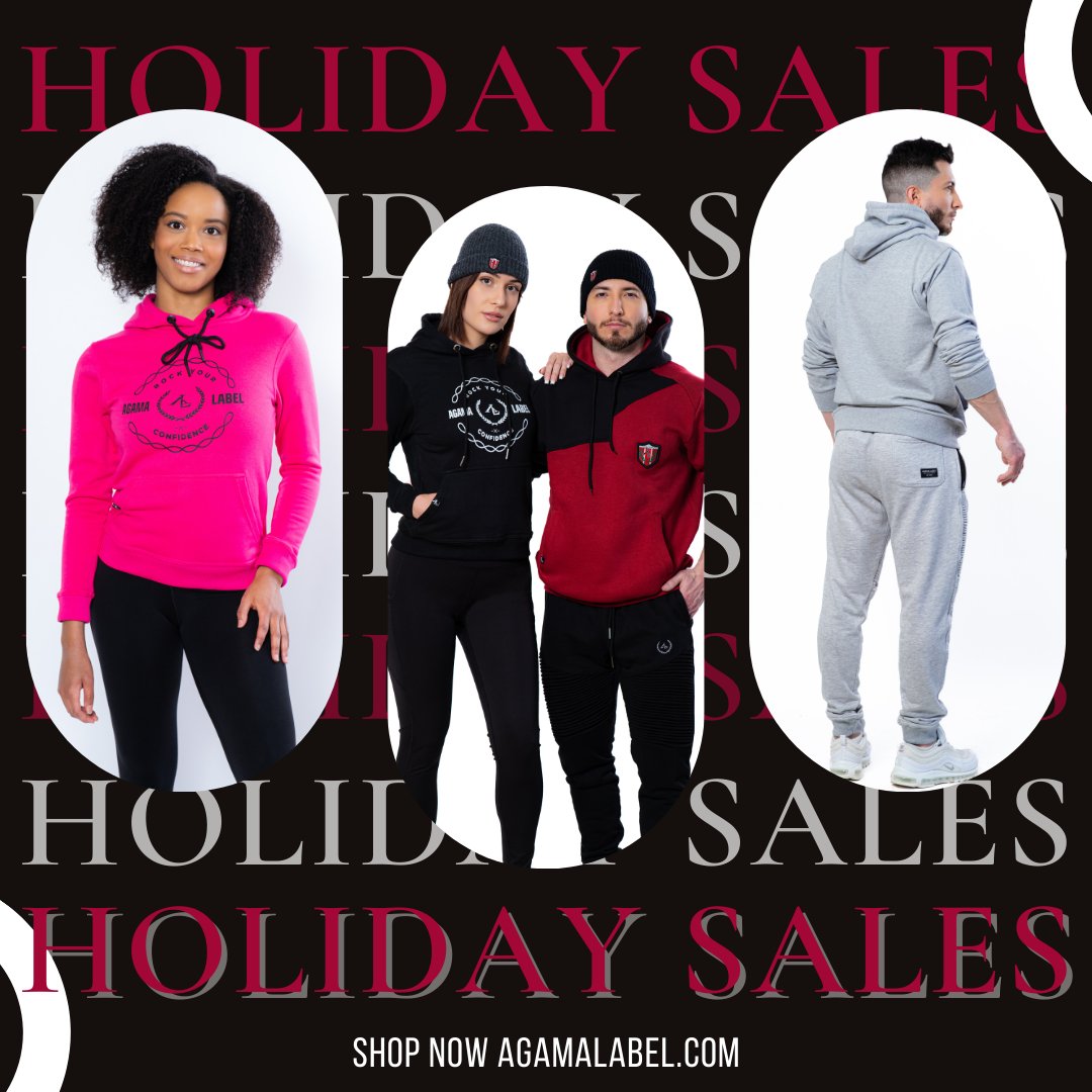 AgamaLabel's tweet image. Holiday Sales🎉🎉🎉

Up to 30% OFF! It's the perfect time to gear up for the Holidays!🔥

Head to agamalabel.com to shop! 

Agama Label | Rock Your Confidence 💯

#AgamaLabel #Confidence #Potential #RYC #urbanfashion #Mens #Sweatpants #TO #toronto #Canada