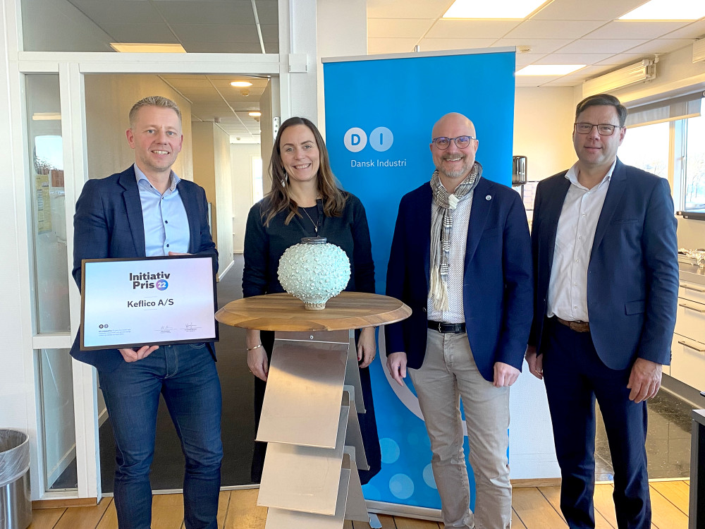Keflico A/S står som et eksempel på, hvordan innovation og bæredygtighed kan gå hånd i hånd, og det modtager de i dag DI Aalborgs initiativpris 2022 for. mynewsdesk.com/dk/rebild/pres…