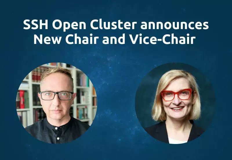 CESSDA_Data's tweet photo. 🆕 #SSHOpenCluster announces New Chair and Vice-Chair!

👉 Chair: Dr Toma Tasovac (@ttasovac), President of the @DARIAHeu ERIC Board of Directors
👉 Vice-Chair Dr Bonnie Wolff-Boenisch (@bo_wolff), Director of CESSDA ERIC

Find out more: https://t.co/KA0GjSgIXy @SSHOpenCloud https://t.co/5IAT9wgz3i