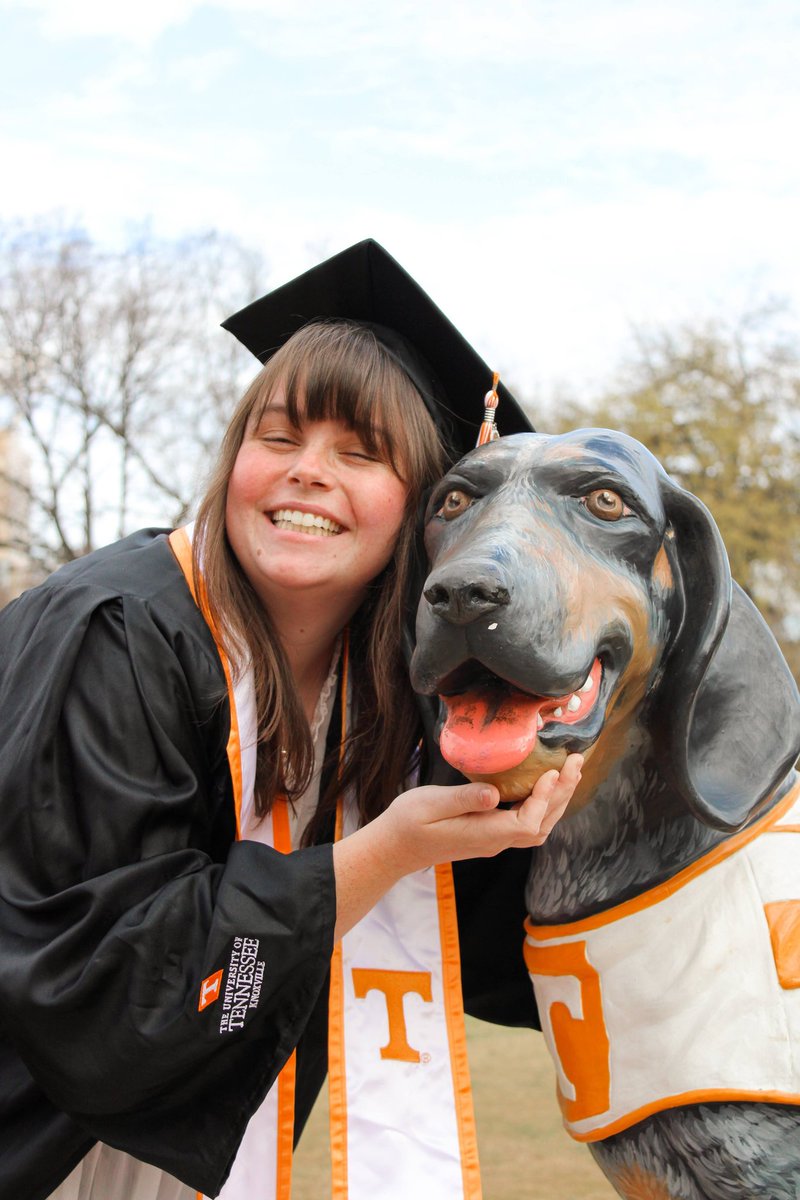 Can't believe today is the day.  I am so so proud of you!!   I love you more than words can describe.  Happy graduation!  Go Vols! #UTGrad2022