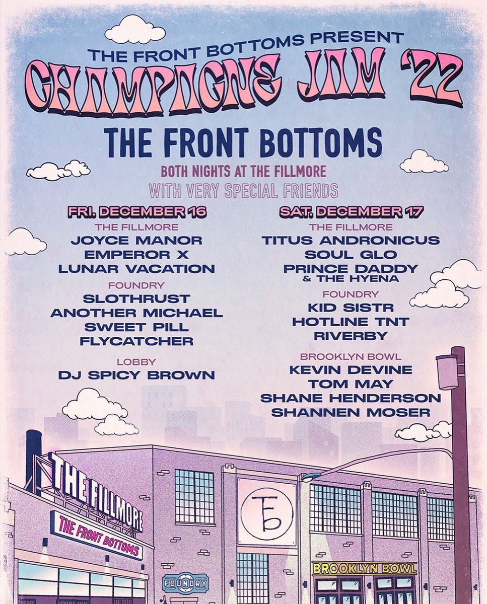 valenciamusic's tweet photo. Just a reminder that Shane is playing Brooklyn Bowl at the Fillmore this Saturday as part of this year’s Champage Jam in Philly! C U there ❤️‍🔥 https://t.co/qrWZGTmDOY