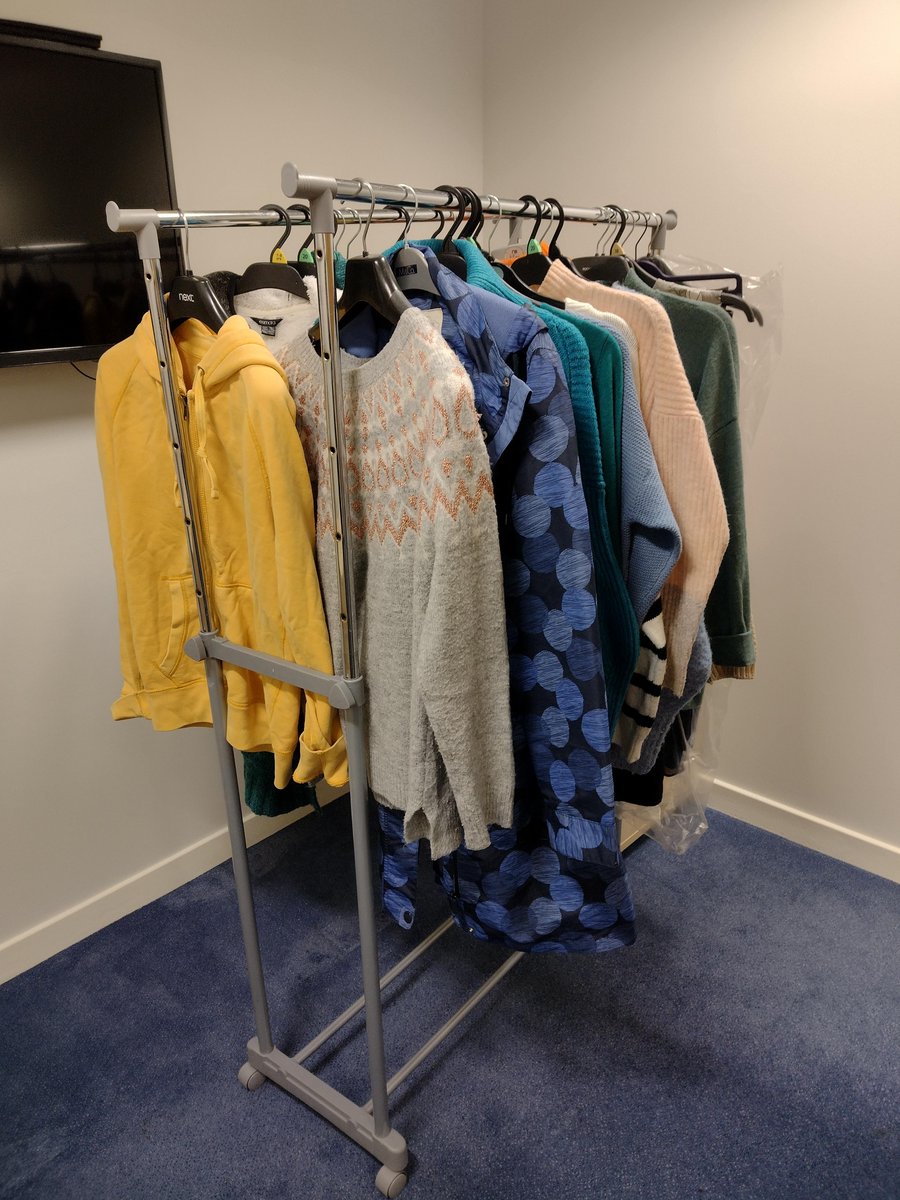 WestCollScot's tweet photo. We're delighted to have been able to open the first of our campus ‘Green Room’ eco-larders before Christmas – ensuring our students and staff have access to food, toiletries and warm clothing this winter.
Huge thanks to the Inverclyde Food Network for their help and generosity. https://t.co/XcAlj9uagq