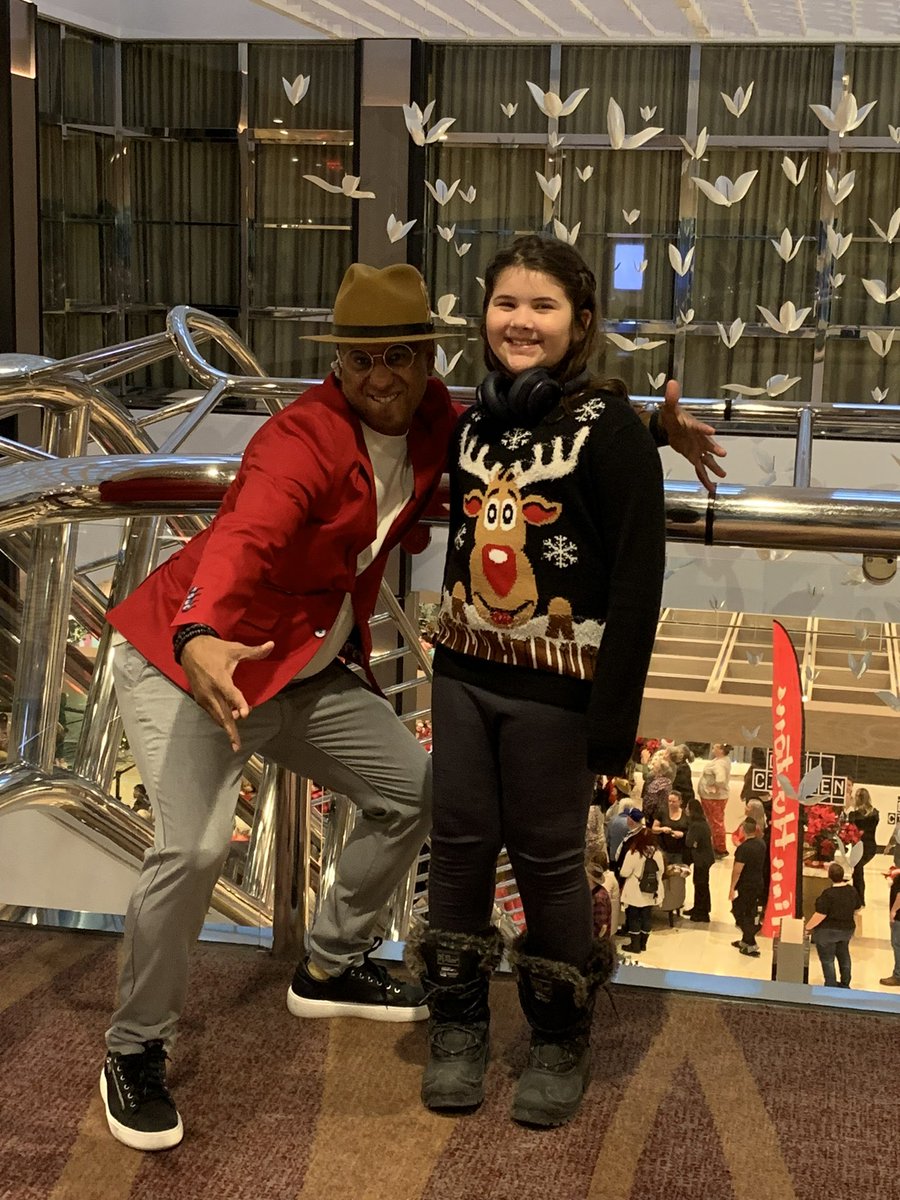 aetevelde's tweet photo. #btspiritoftheseason thank you JP for making Abby’s morning so special ❤️ https://t.co/T43FDT3971