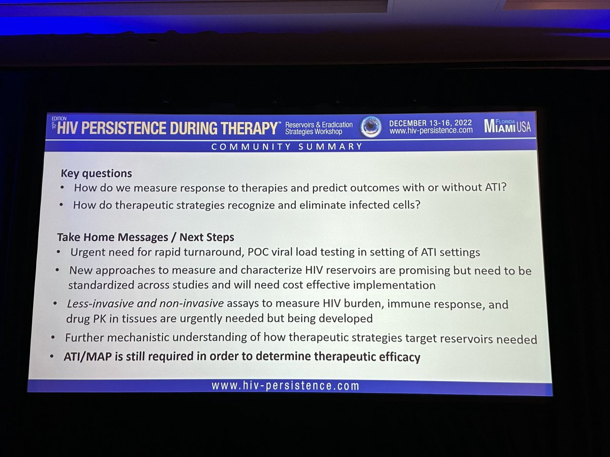 DAREtoCureHIV's tweet photo. Last day of #MiamiPersistence and a great presentation from A/Prof Tim Henrich @UCSFMedicine on the challenges in identification and immune targeting of #HIV-infected cells https://t.co/EUQas8BPo2