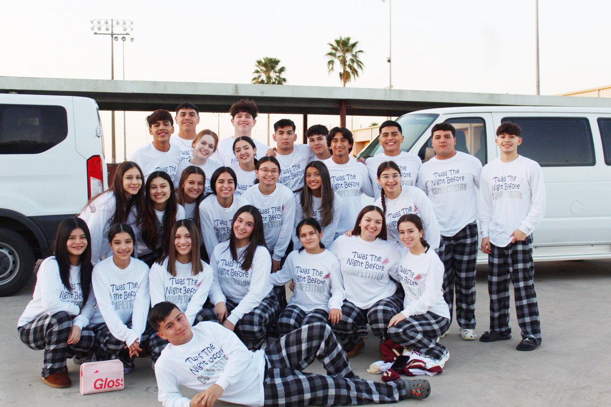 ‘‘Twas the day before competition