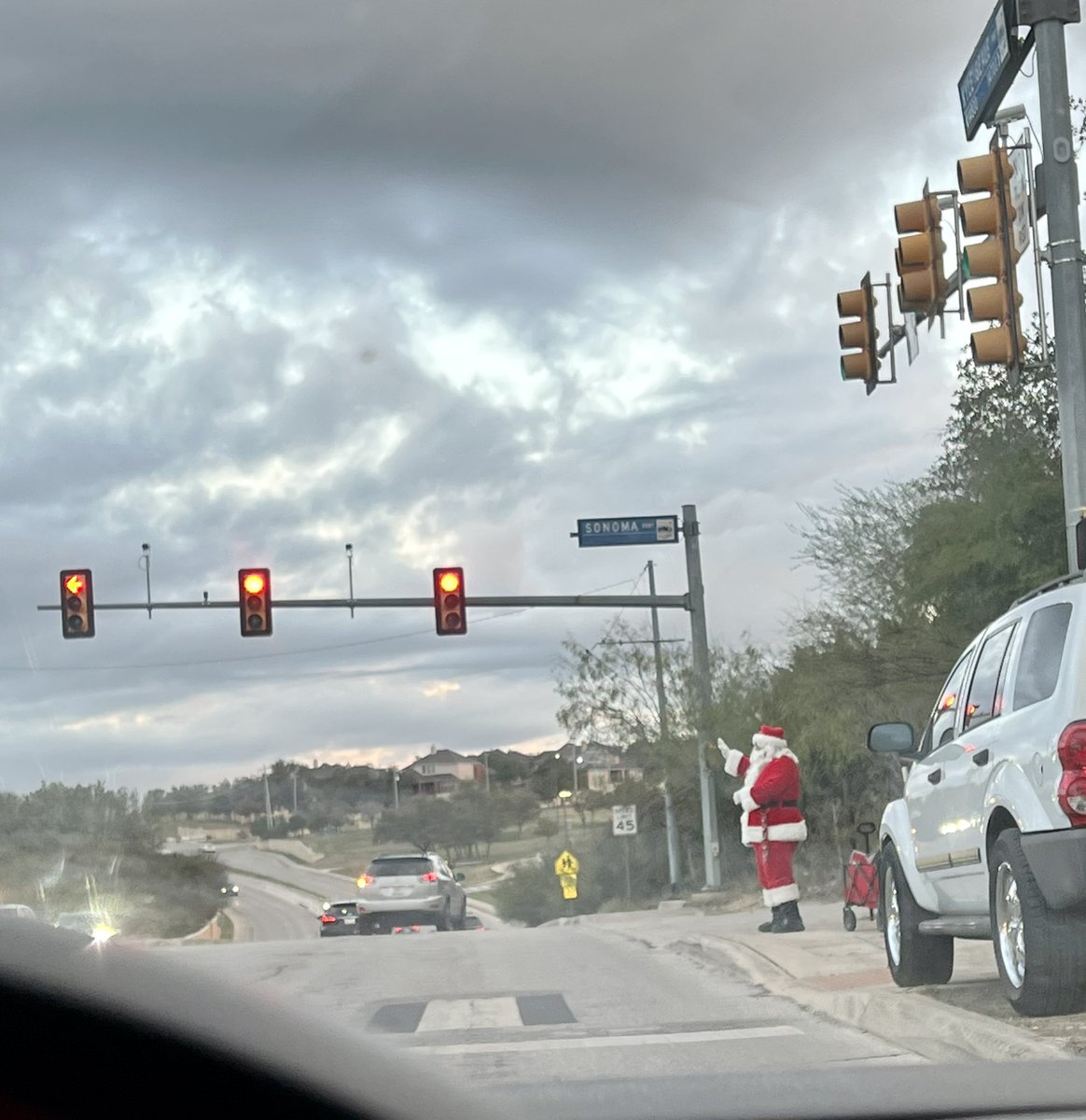 Amanda Rasco (@amandamrasco) on Twitter photo You know your day is going to be AMAZING when you’re greeted with a wave and belly laugh from crossing guard Santa! ❤️🎅🏻 #garicaglee <a href="/NISDGarcia/">Dr. Hector P. Garcia MS</a> <a href="/MrsValadazzle/">Melissa Valadez</a> You know your day is going to be AMAZING when you’re greeted with a wave and belly laugh from crossing guard Santa! ❤️🎅🏻 #garicaglee <a href="/NISDGarcia/">Dr. Hector P. Garcia MS</a> <a href="/MrsValadazzle/">Melissa Valadez</a>