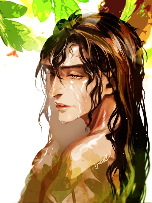 【殿下】真夏みたいな絵を描いてしまった. 