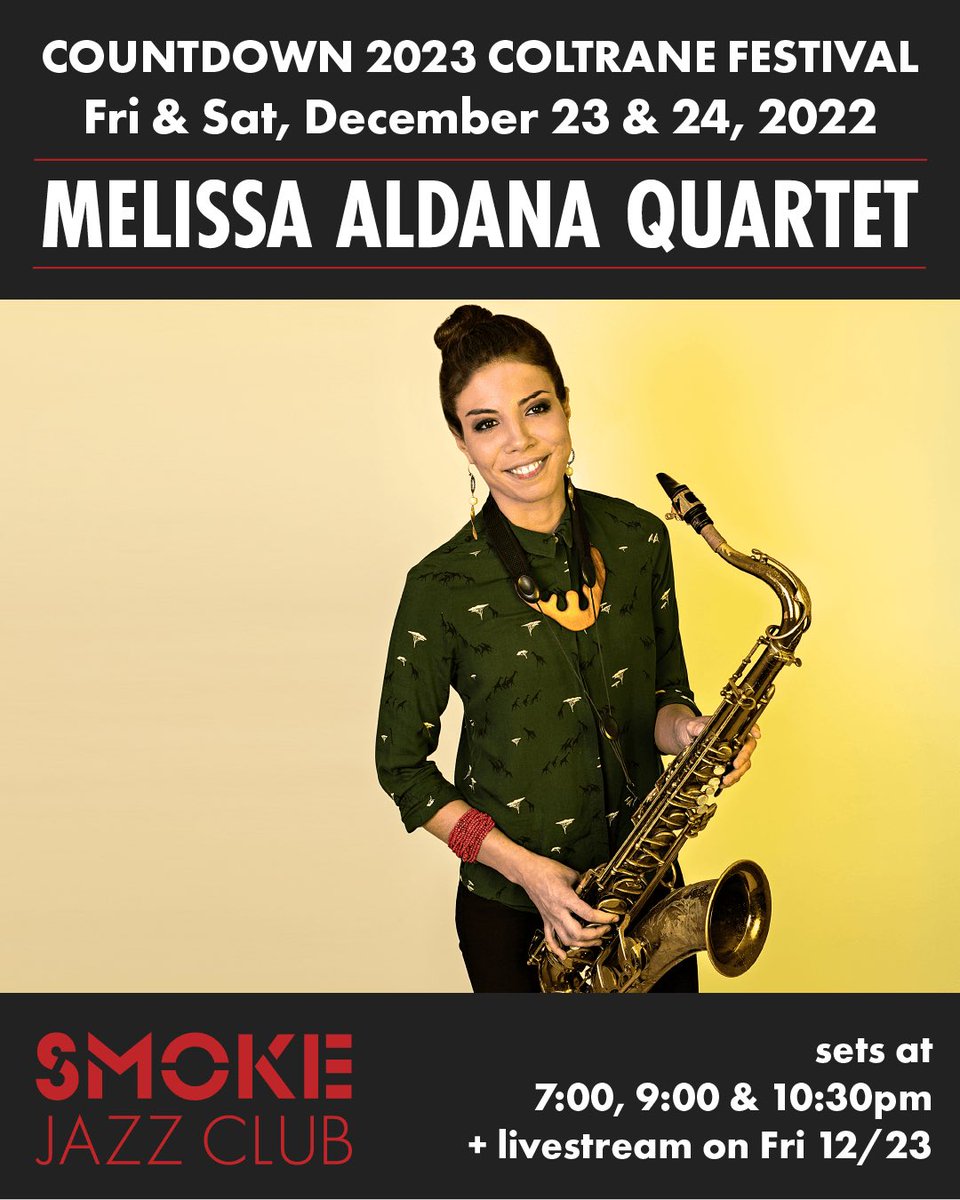 Next week! @smokejazzclub