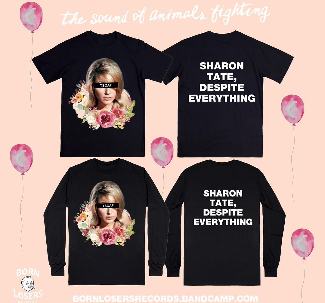 TSOAFupdates's tweet photo. Get your Sharon Tate, Despite Everything merch at the link in bio🔥 https://t.co/eo7ws1HuSK