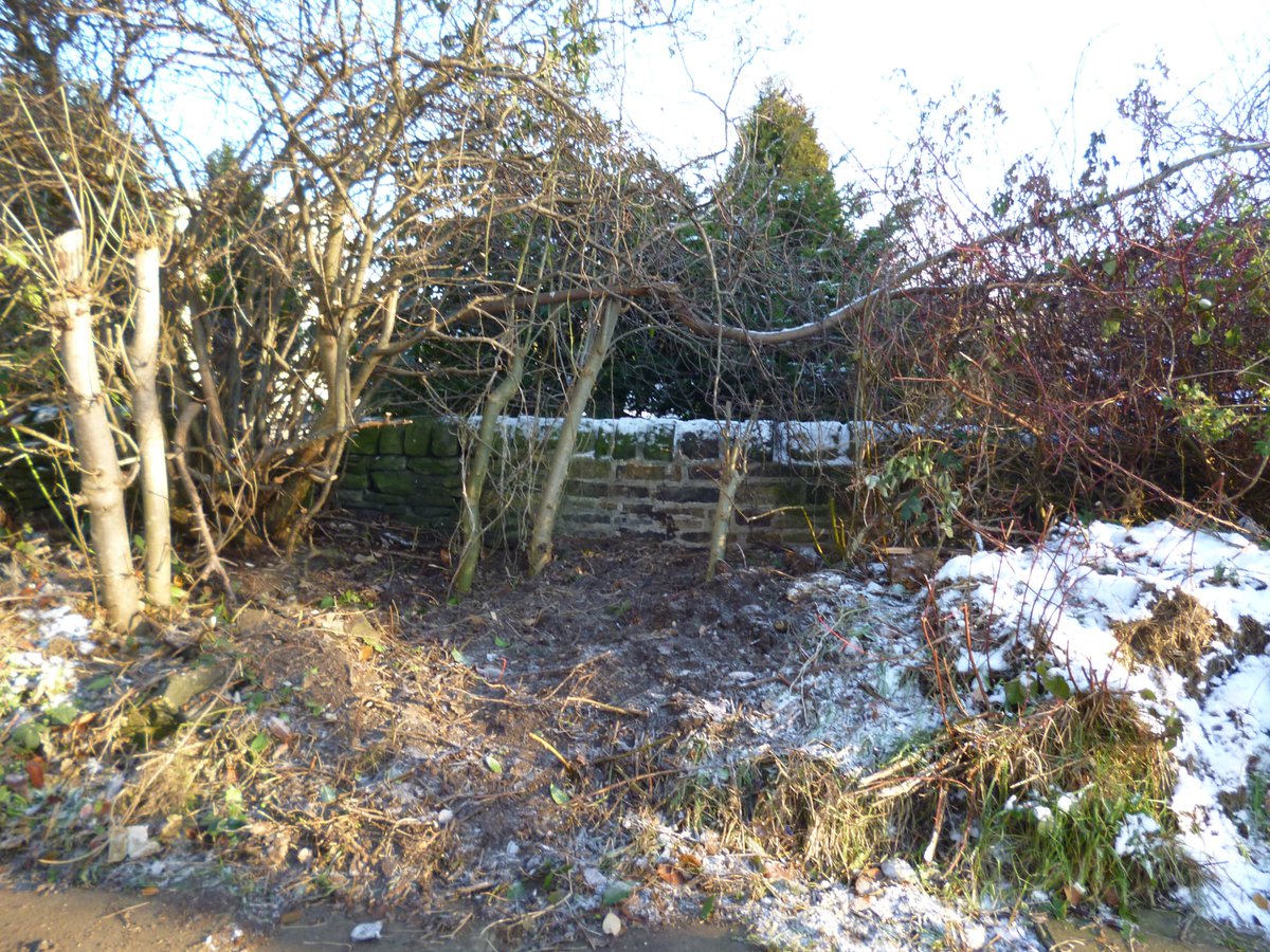 ListerLaneCem's tweet photo. A big thank to the Community Payback Team for clearing the rubbish accumulated in this area against the cemetery's east boundary wall. Quite remarkable the amount of rubbish they have removed including several tubs of cans, plastic bottles &amp; an assortment of other unwanted... https://t.co/qIG8Fe53iP