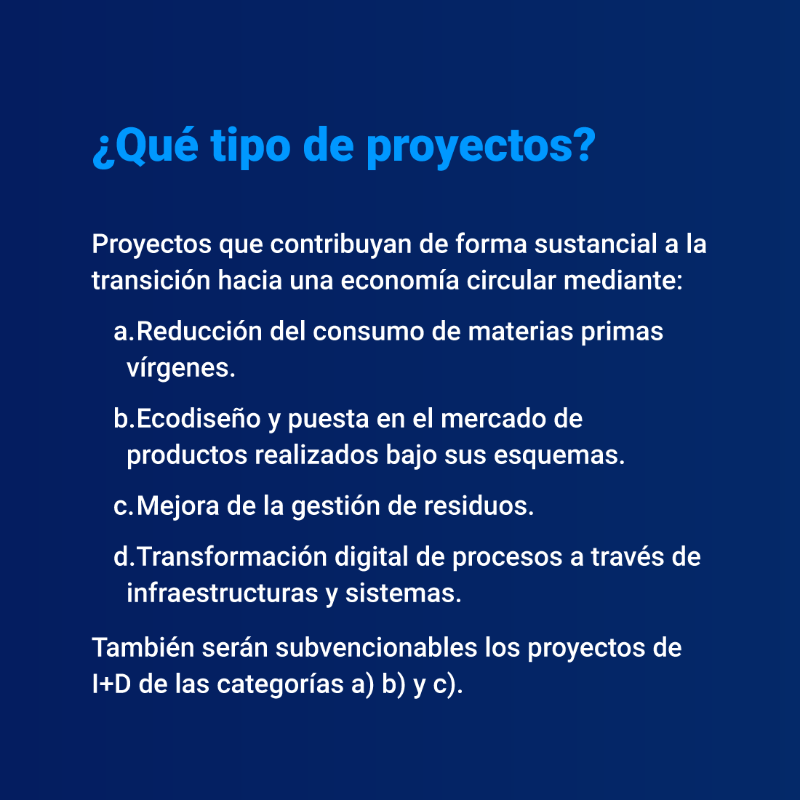 FBiodiversidad's tweet photo. ♻️ Convocatoria de ayudas para el impulso de la #EconomíaCircular.

💵 192 M€ para iniciativas que contribuyan a fomentar la sostenibilidad y circularidad de los procesos industriales y empresariales.

⌛️ Hasta el 23 de enero de 2023.

#PlanDeRecuperación #ProyectosPRTR