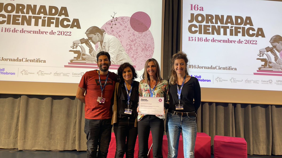 Eunice BlancoVázquez (@euniceblava) on Twitter photo El equipo de #TSSanitariVH celebramos el 2o Premio en la Jornada Científica <a href="/vallhebron/">Vall d'Hebron</a>
En homenaje a cada víctima que hemos atendido de #ViolenciaMachista
📈Póster presentado por <a href="/evafermon/">eva fernandez</a> y el equipo de referentes de VM de TSS. El equipo de #TSSanitariVH celebramos el 2o Premio en la Jornada Científica <a href="/vallhebron/">Vall d'Hebron</a>
En homenaje a cada víctima que hemos atendido de #ViolenciaMachista
📈Póster presentado por <a href="/evafermon/">eva fernandez</a> y el equipo de referentes de VM de TSS.
