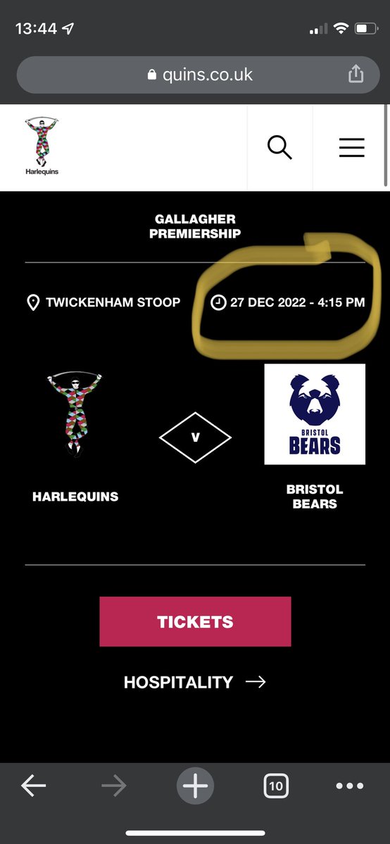 Gemlaaar's tweet photo. @Harlequins @HarlequinsWomen @BristolBears @BristolBearsW why are on all posts, including tickets, does it have a time of 4.15pm when the womens game is at 1.30pm? It’s supposed to be a double header, but looks like only the mens game is being promoted… https://t.co/XTlzY4BbQ4