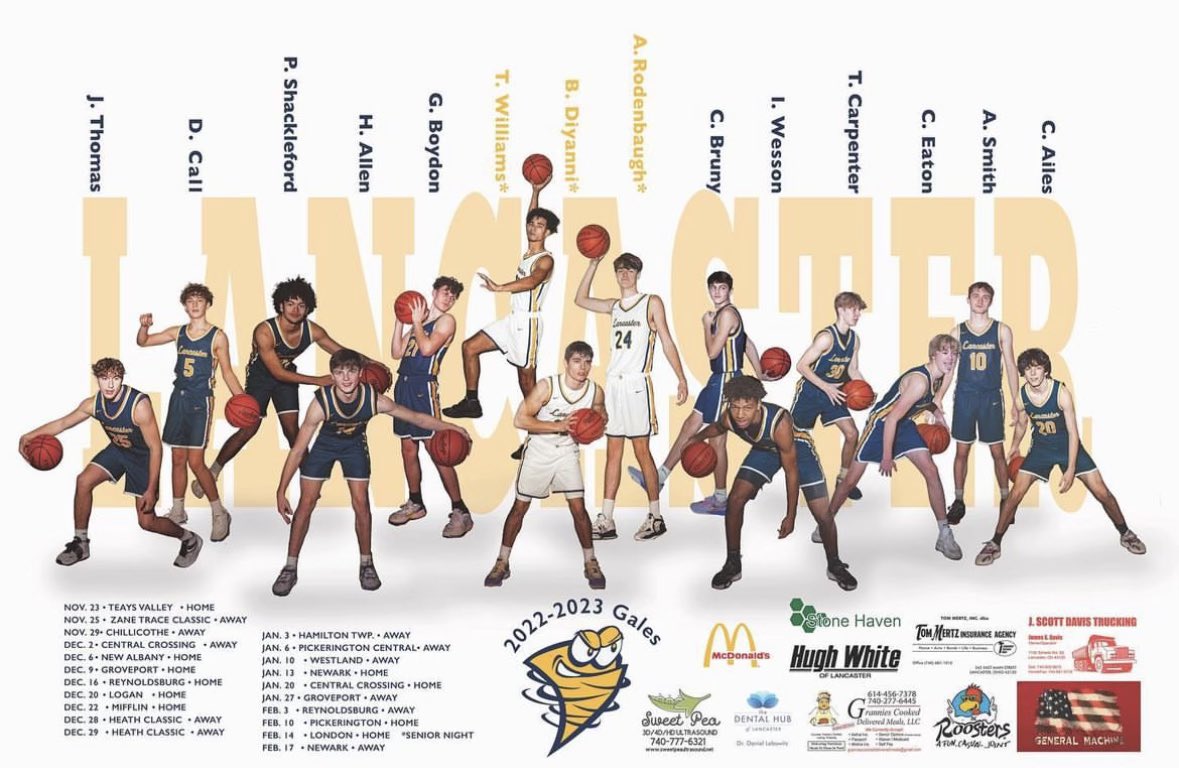2023Fanatics's tweet photo. Today’s events!!
Boys Basketball - home
    •    theme: GALE PRIDE 💛💙
Girls Basketball - away
Wrestling - away
Swim - home
GO SUPPORT OUR GALES https://t.co/06RgmRRAMg