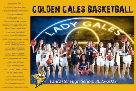 2023Fanatics's tweet photo. Today’s events!!
Boys Basketball - home
    •    theme: GALE PRIDE 💛💙
Girls Basketball - away
Wrestling - away
Swim - home
GO SUPPORT OUR GALES https://t.co/06RgmRRAMg
