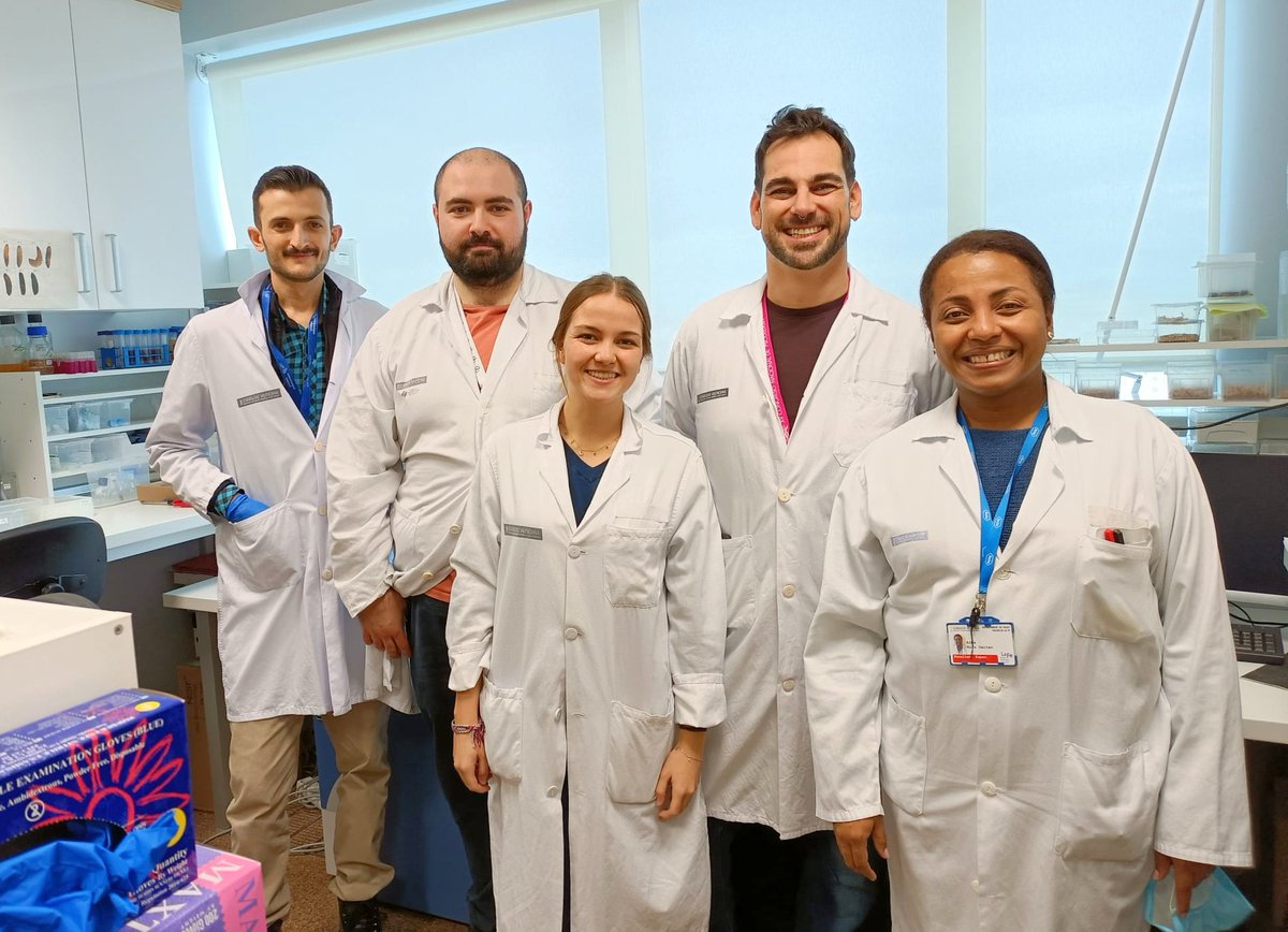 #CiclosFormativos 
👩‍🔬 Nuestra alumna Merche B. de 2° #Laboratorio realiza su FCT (prácticas laborales) en el Instituto de Investigación Sanitaria del Hospital La Fe de Valencia con el equipo de investigación de la Dra. Alba Ruiz del que está aprendiendo muchísimo.