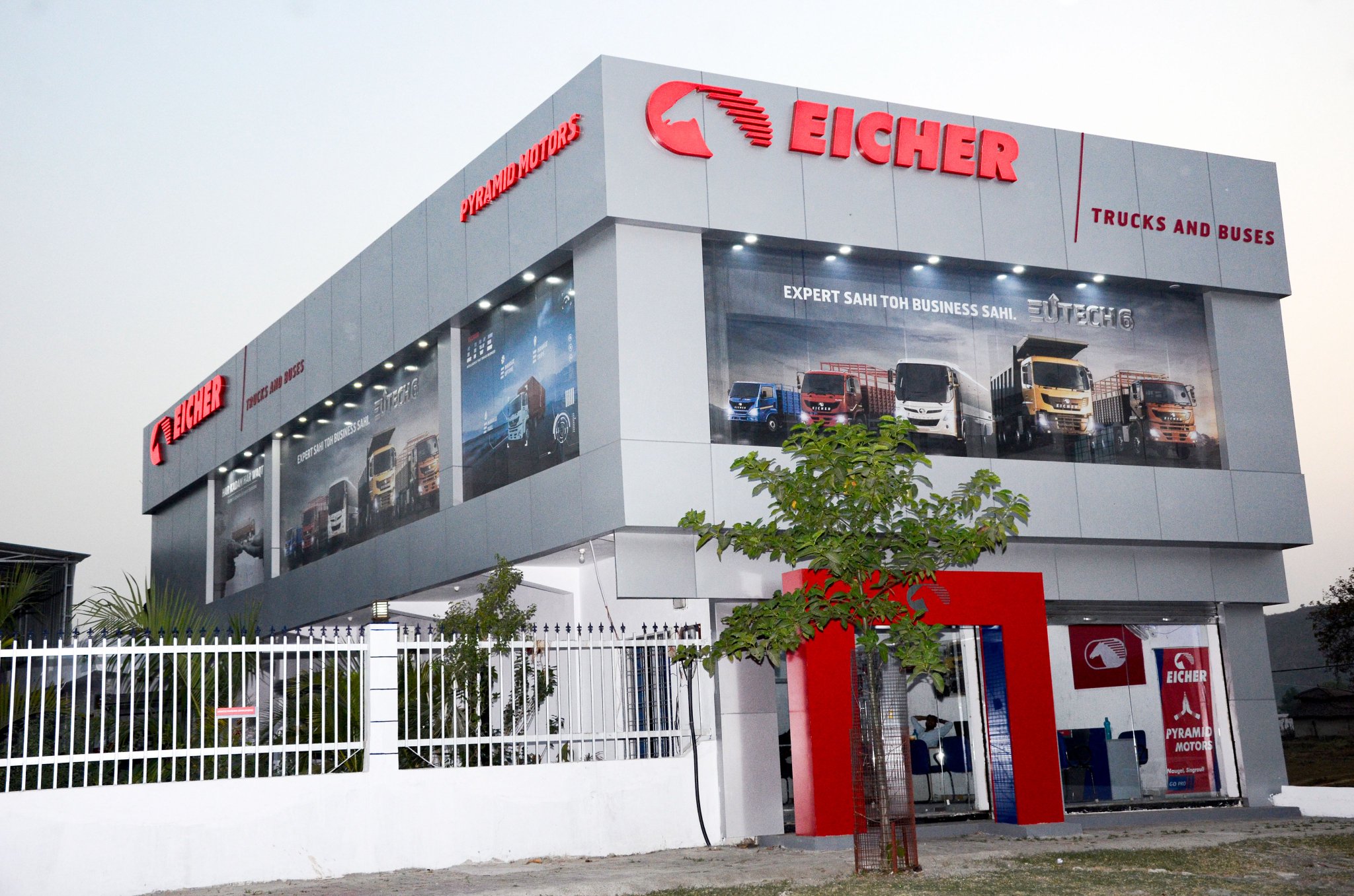 Eicher Trucks&Buses on Twitter to Pyramid Motors, our